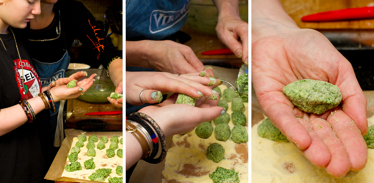 Dandelion and Mustard Green Gnocchi 3-2