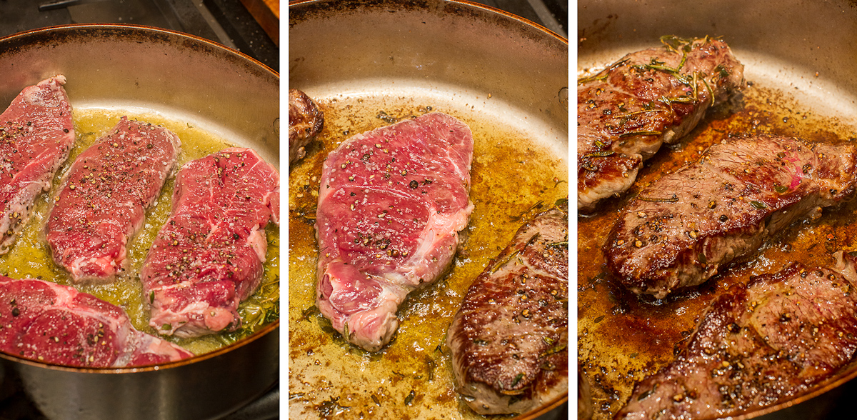 Lamb Steaks with Herbs and Caramelized Garlic-7