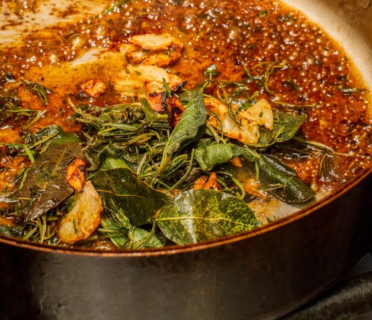 Lamb Steaks with Herbs and Caramelized Garlic-9