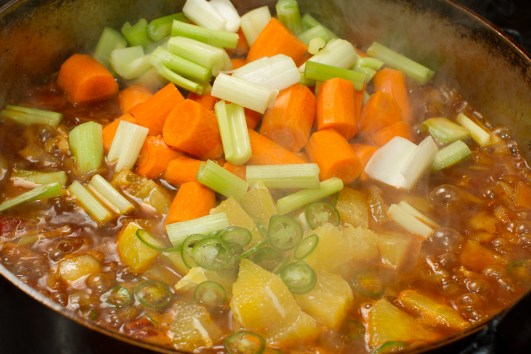 Slow Pork with Chow Fun Noodles and Kimchi-9