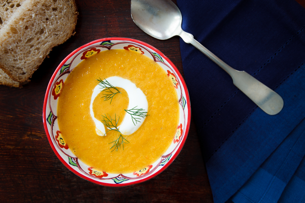 Fennel-Carrot Soup with Ginger-8
