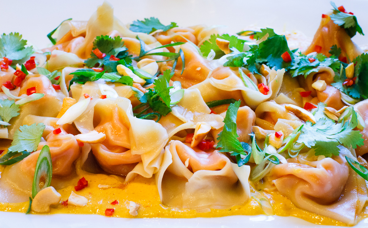 Sweet Potato Wontons with Cashew Sauce-19