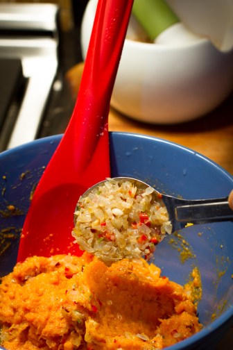 Sweet Potato Wontons with Cashew Sauce-6