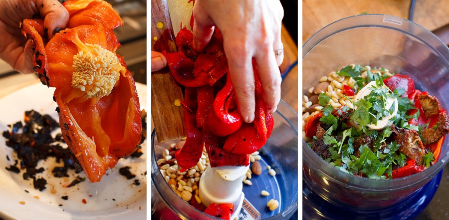 Grilled Spring Onions with Romesco TGF-14