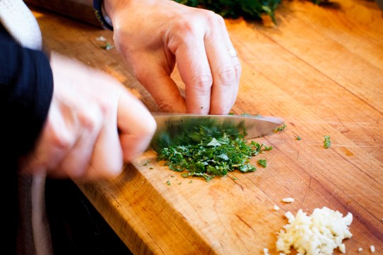 Grilled Spring Onions with Romesco TGF-6