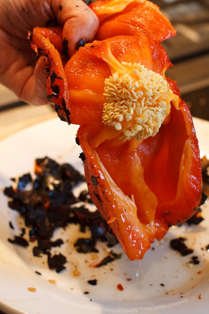 A patio of one’s own – Grilled Spring Onions with Romesco | The Garum ...