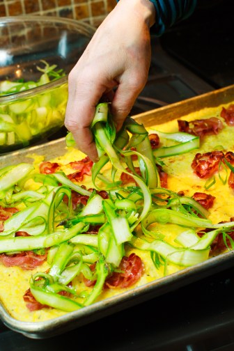 Polenta with Pancetta, Asparagus and Shaved Gouda-20