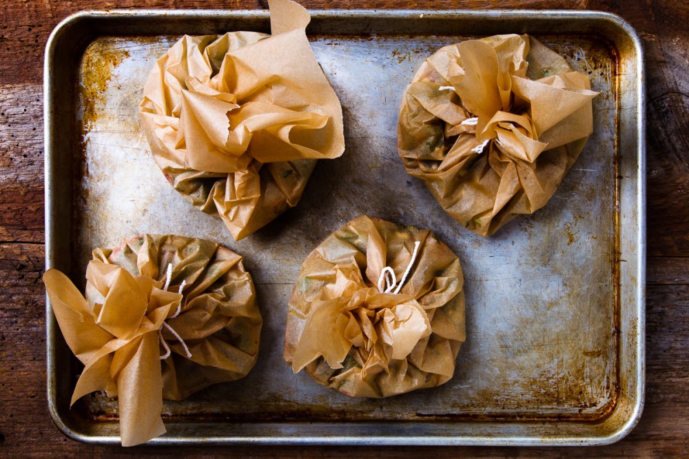 Shrimp in a Pouch with Lemon Mayonnaise-2