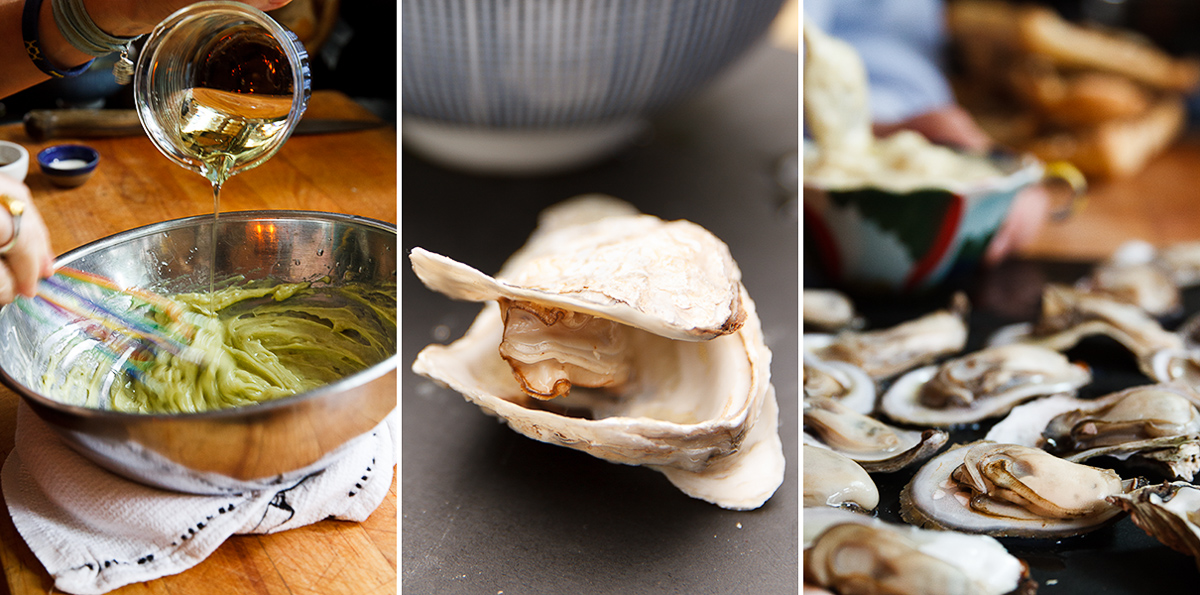 Grilled Oysters with Wasabi Mayo-13