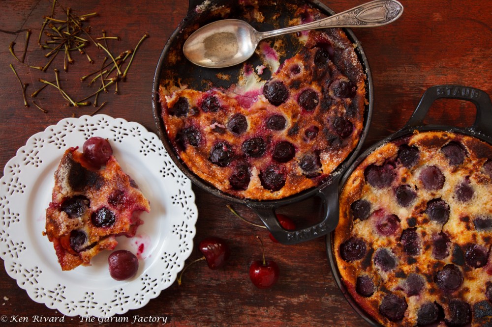 Cherry Goat Cheese Clafoutis-14