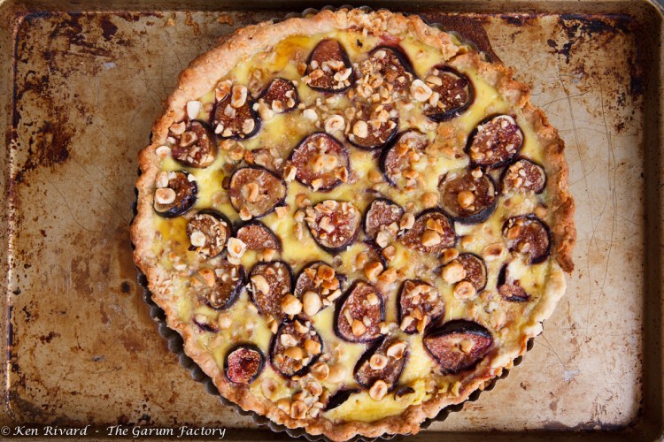 Fig, Plum and Hazelnut Tart-522-8811