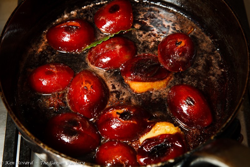 Kale Salad with Plums, Roquefort and Walnuts-8994