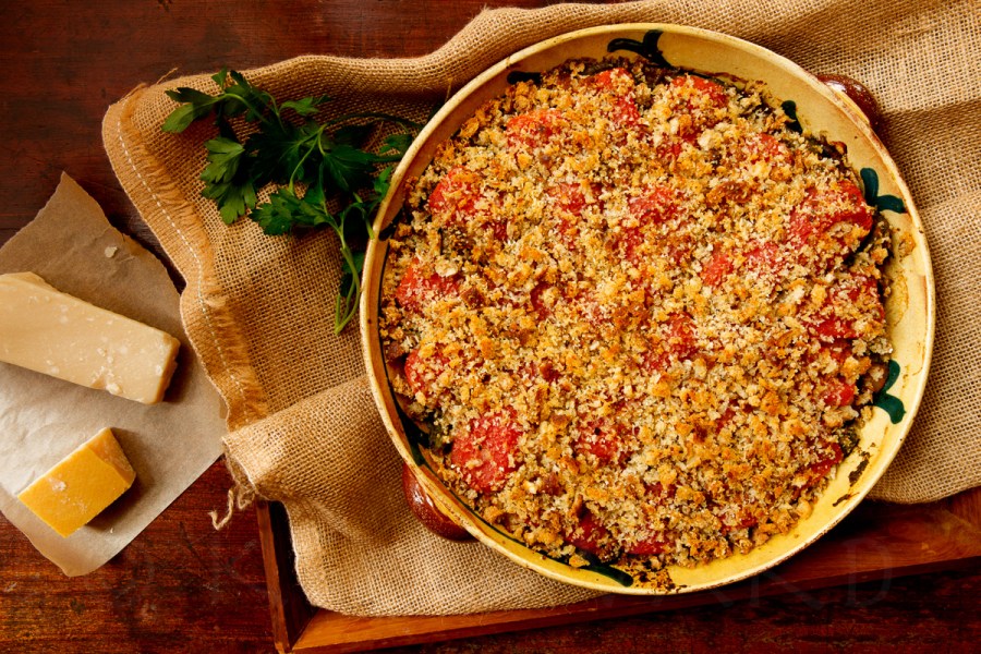 Eggplant, Pepper and Tomato Gratin-28