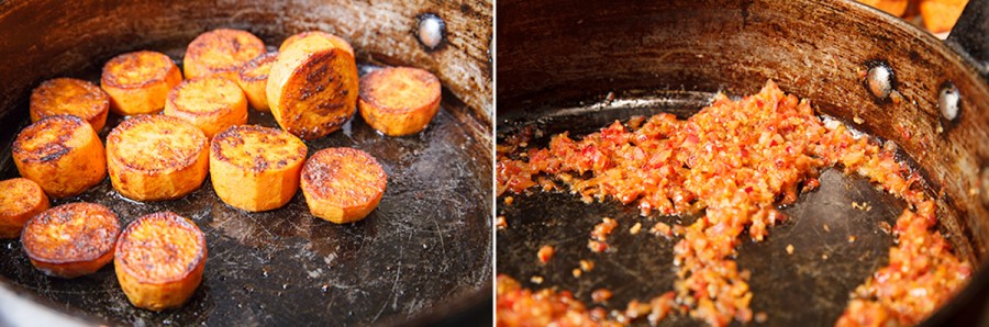 Sweet Potato and Gruyère Pie with Pecans-2-4
