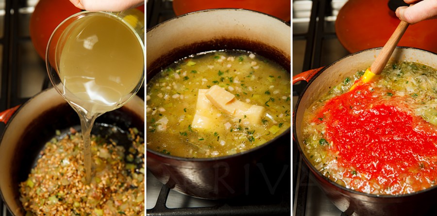 Tomato-Farro Soup 3-2-2