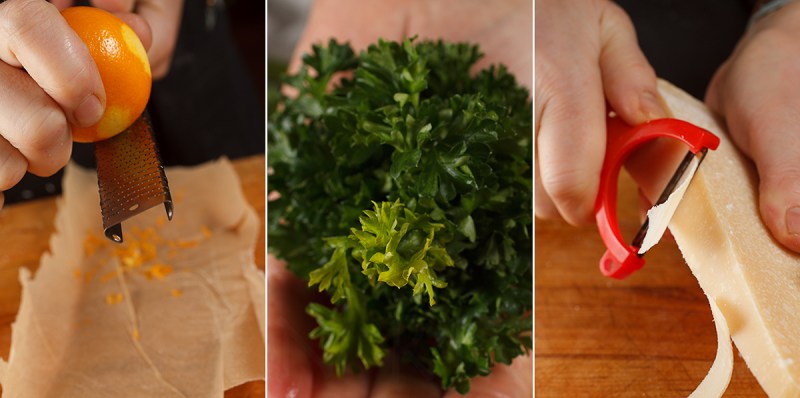 Braised Leeks with Meyer Lemon, Pancetta and Parmigiano Reggiano -6