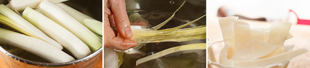 Braised Leeks with Meyer Lemon, Pancetta and Parmigiano Reggiano -7