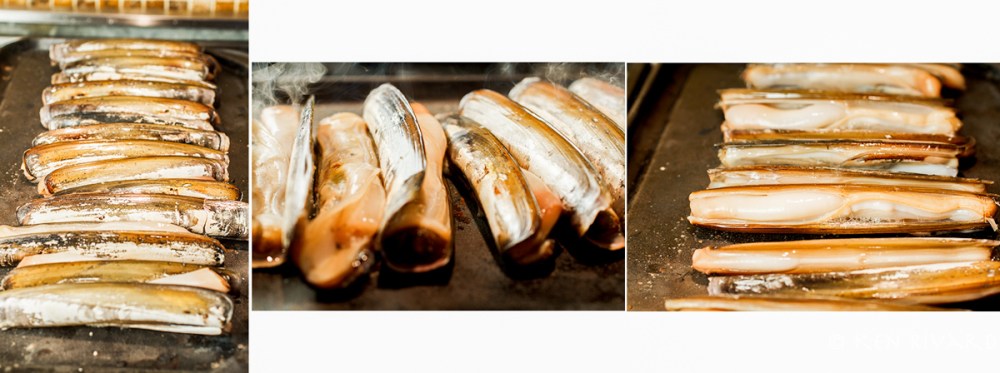 Razor Clams with Preserved Limes 3-2-2