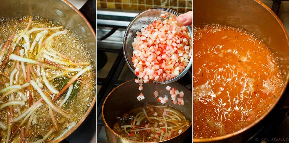 Grilled Sardine with Ramp and Rhubarb Agrodolce 3-3-2