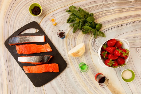 Salmon with Strawberries-0502