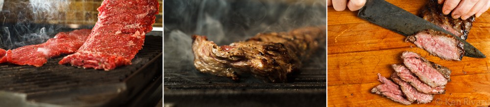 Skirt Steak with Green Romesco 3-3-2