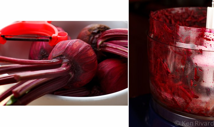 Beet-cured gravlax 2-1-2