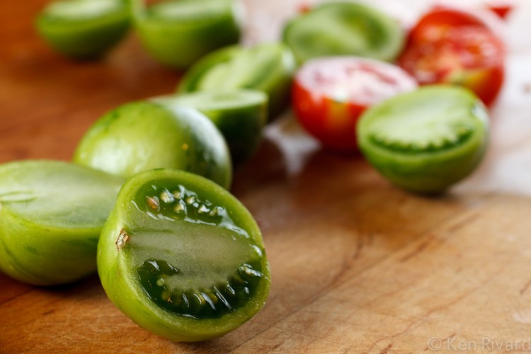 Bluefish with Dukkah, Tomatoes and Garlic Yogurt-9