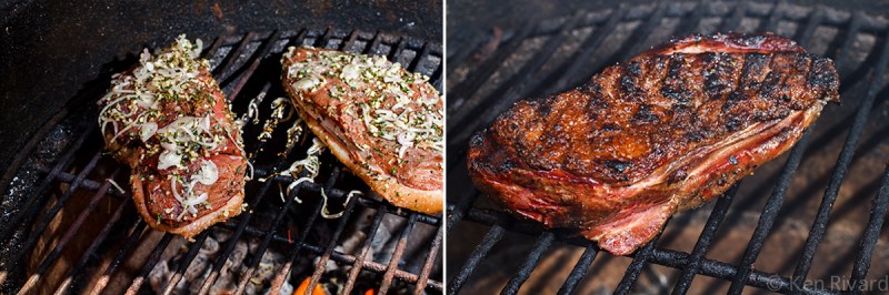 Grilled Duck Breast with Peaches 2-3