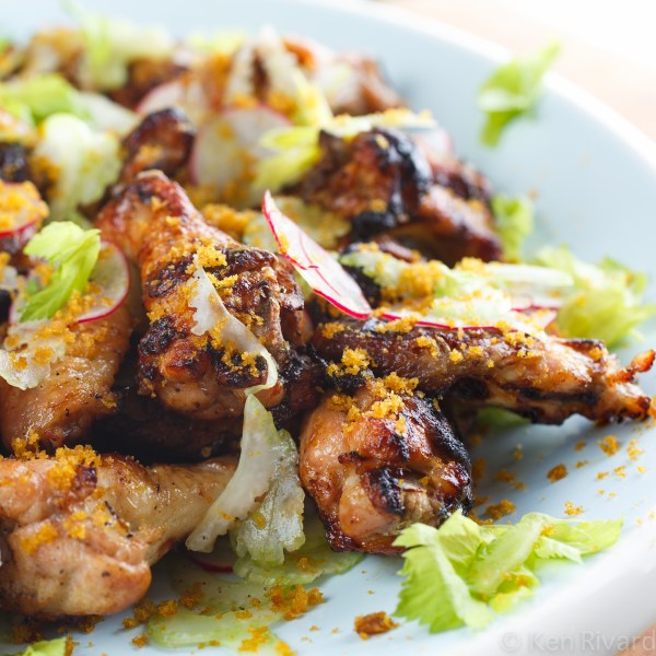 Chicken Wings with Celery and Bottarga-2453