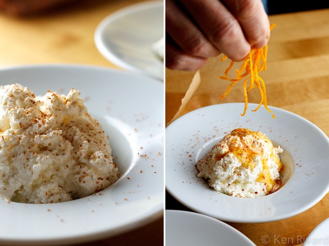 Ricotta Cinnamon Honey Orange 2-1-2