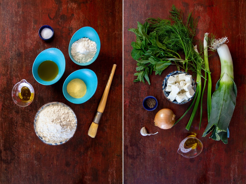 Spanakopita ingredients _2V